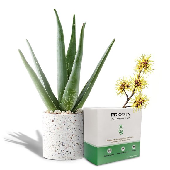 Aloe Vera &Witch hazel infused postpartum pads - Picture 3 of 3
